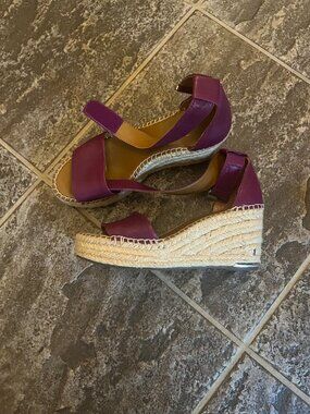 Franco Sarto Leather Wedges